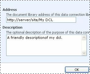 Excel Services - URL of the DCL