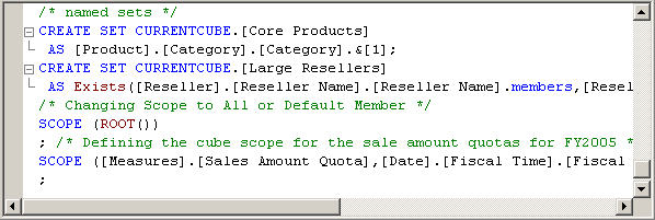 Calculation Expressions pane