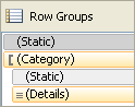 Row Groups, Advanced, no group header.