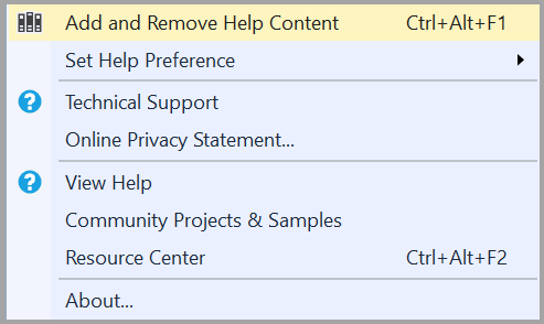 HelpViewer Add Remove Content