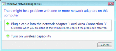 Figure 2 Troubleshooting a Connectivity Problem