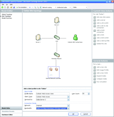 Figure 6 Adding and modifying elements in a model is easy