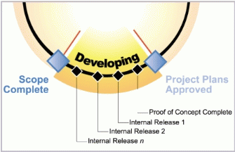 Figure 4.1: The Developing Phase in the MSF Process Model