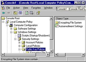 Console 1 - [Console Root\Local Computer Policy\Com...