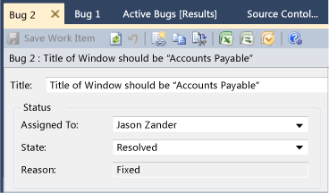 Associated bug automatically resolved