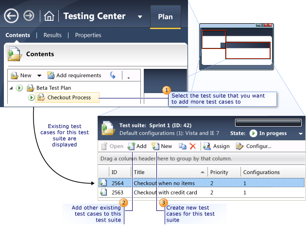 Add Test Cases to a Test Suite