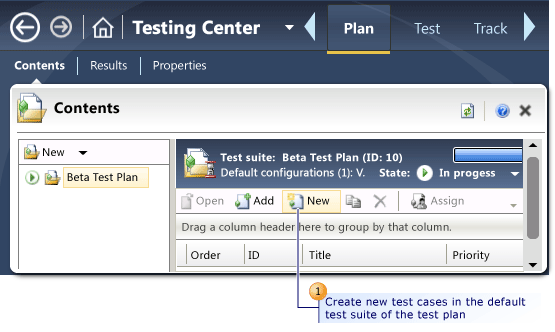 Add Test Cases to Default Test Suite