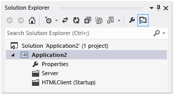 New solution model with HTML client