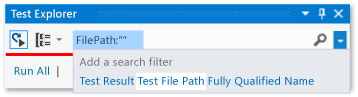 Search filter categories