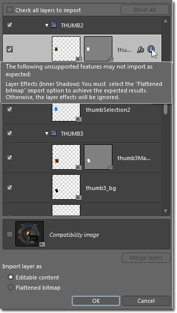 Import Adobe Photoshop File InformationTooltip