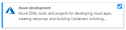 Azure development workload