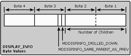 Four byte values of DISPLAY_INFO property