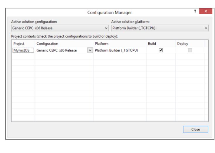 Build configuration options in Visual Studio 2012