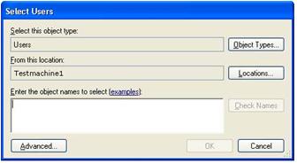 Figure 8-2 Adding users to the Remote Desktop Users group