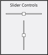 Silverlight Slider controls