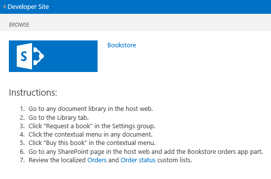 A SharePoint page using localized strings