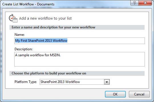 gestionnaire de workflow sharepoint 2013