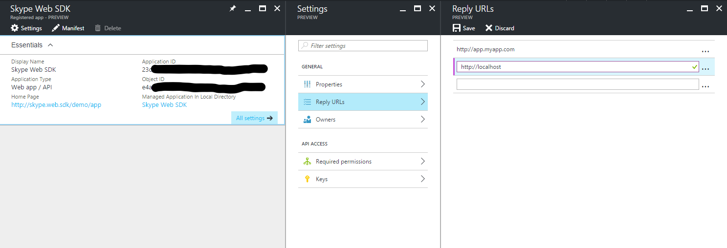 Adding a Reply URL for your app in Azure AD
