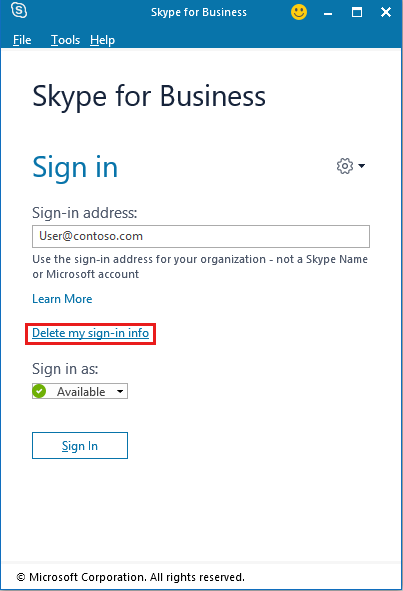 skype no pudo iniciar sesión en Windows 7