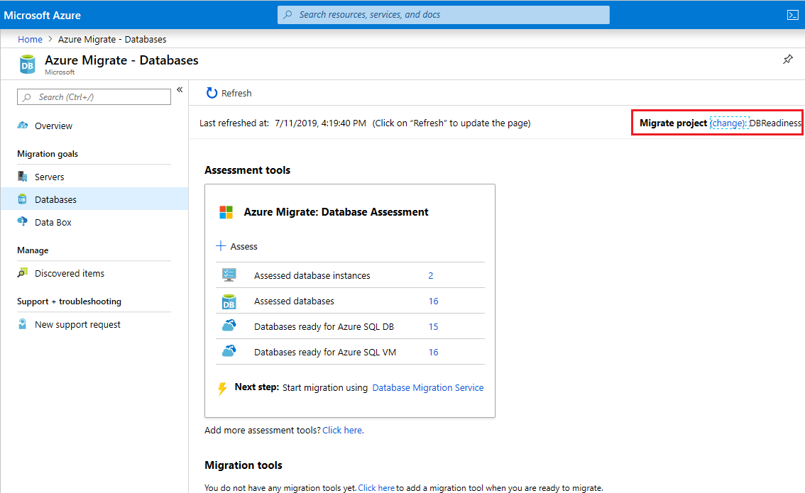 Azure Migrate - review readiness results