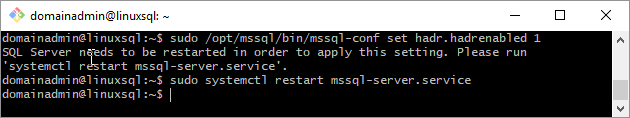 Screenshot of a Git Bash window showing the command.