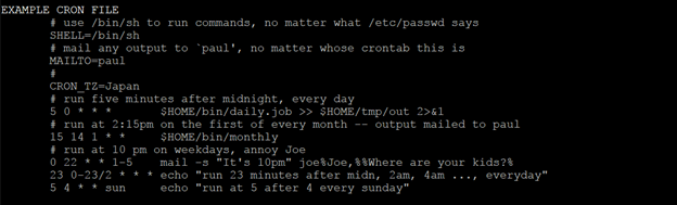 Crontab скрипт. Формат файла crontab. Crontab примеры. Crontab Linux примеры. Crontab расписание.