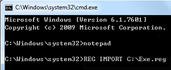 what program runs exe files windows 10