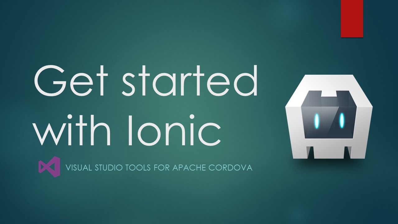 Get started with Ionic
