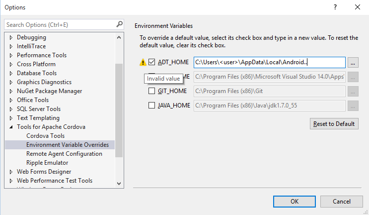 Visual Studio Para Mac. Variable De Entorno.