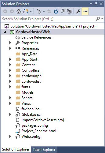Visual Studio Solution Explorer-1