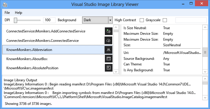 Image Library Viewer Can Theme