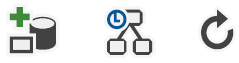 Examples of tool window command bar icons