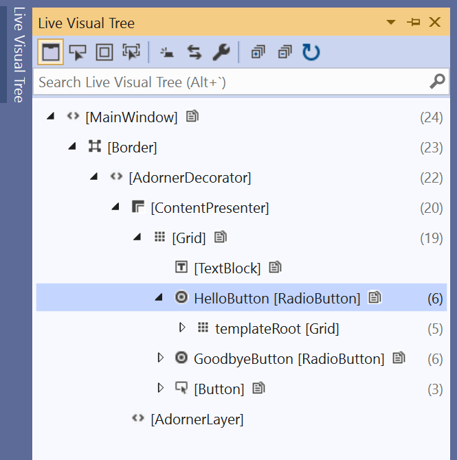 Hello World App With Wpf In C Visual Studio Microsoft Docs