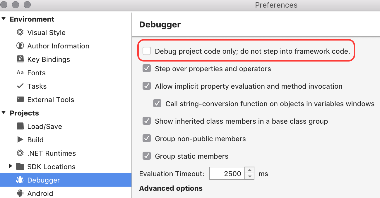 connect visual studio to my mac for debugging
