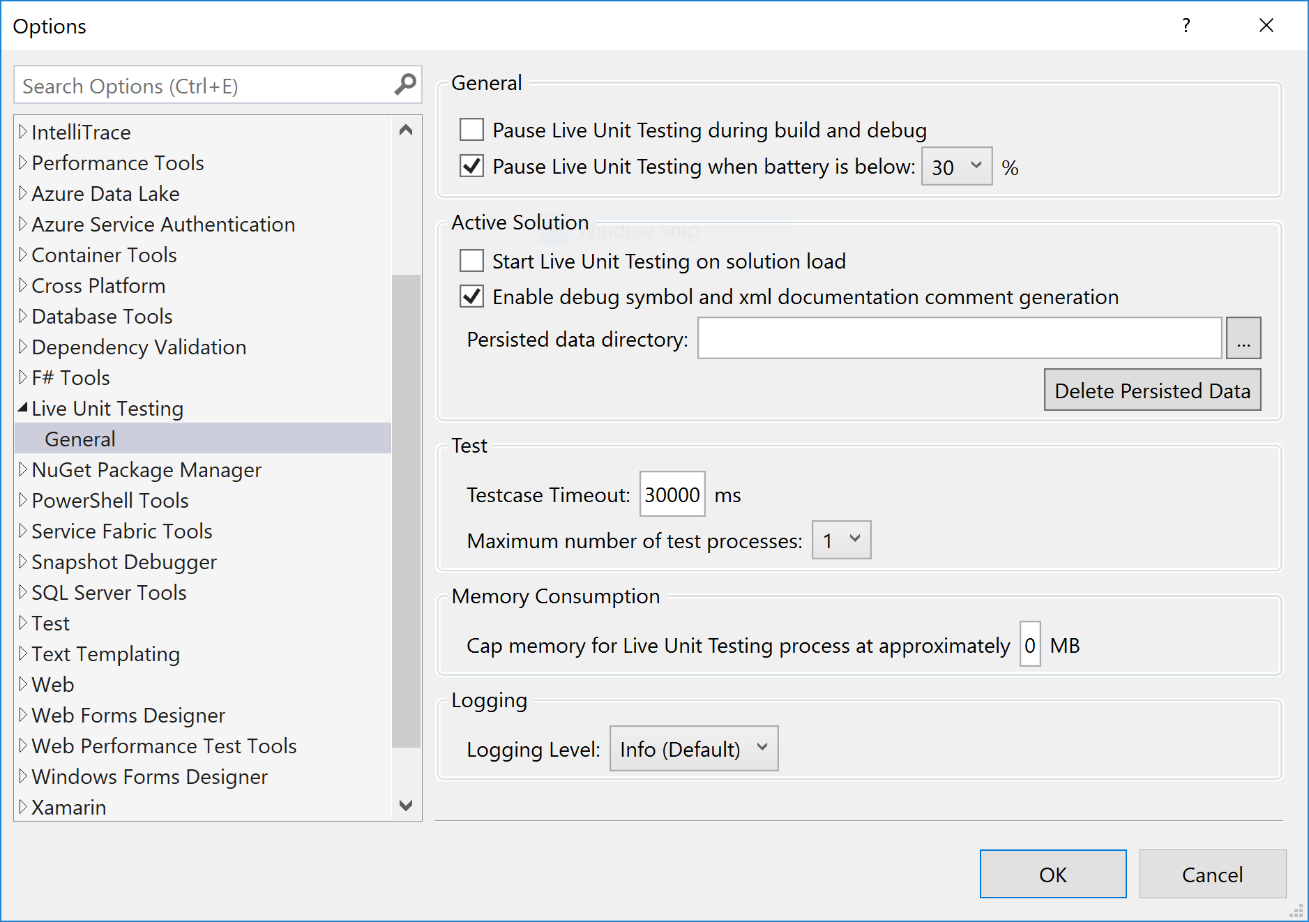 Live Unit Testing - Visual Studio (Windows)  Microsoft Docs