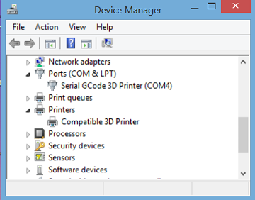 device manager.