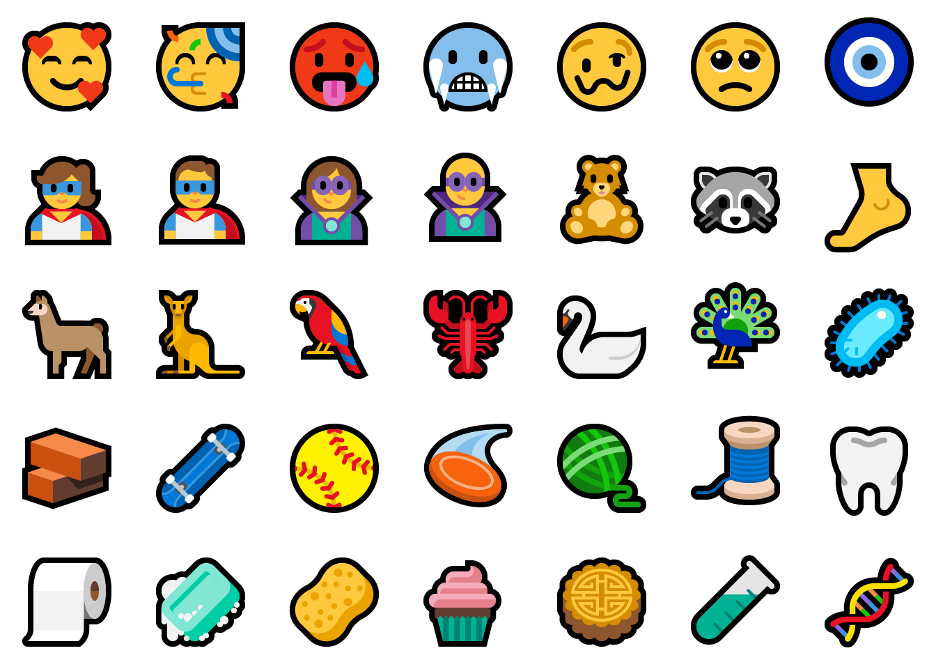 New emojis.