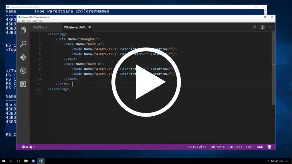 Click this image to watch a short video on how to use XML to specify fault domains
