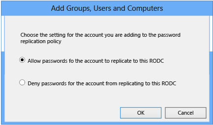 Screenshot of the Add Groups, Users and Computers dialog box.