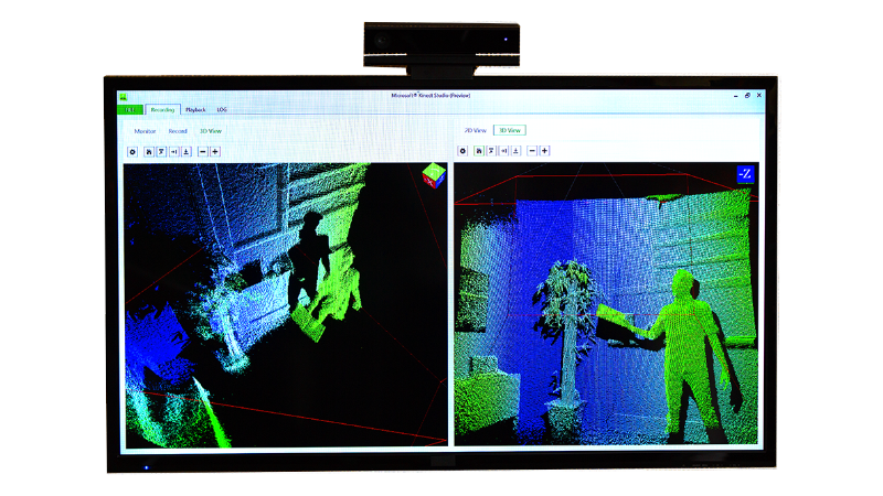 image of Kinect thermal vision in the sdk.