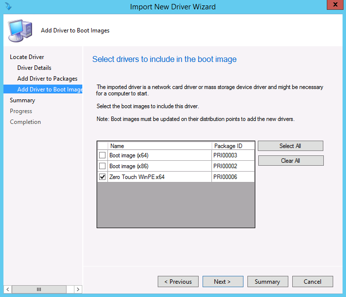Hp driver packages sccm 2012