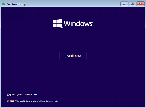 Windows setup example 2