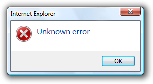 Windows error message list