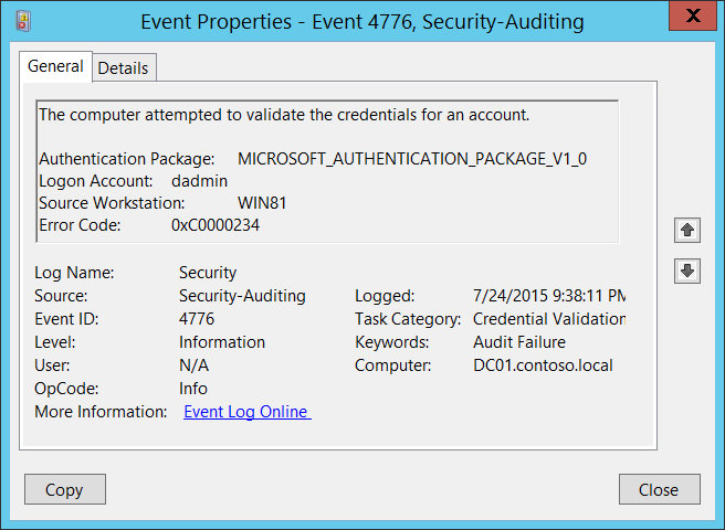 event id 2 security password agent nt