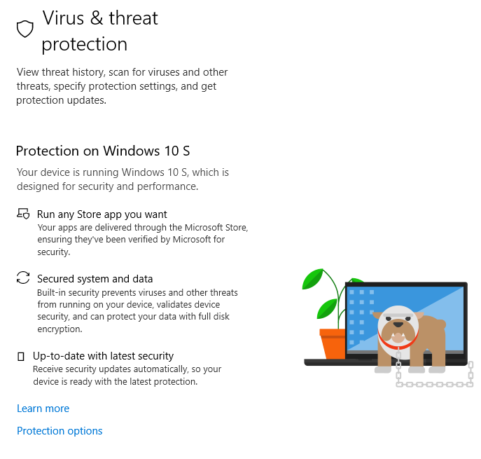 trend micro security for windows 10 in s mode