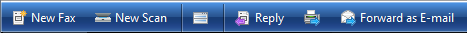 screen shot of a labeled-icons toolbar 