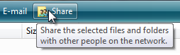screen shot of labeled button with infotip 