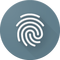 Android fingerprint icon