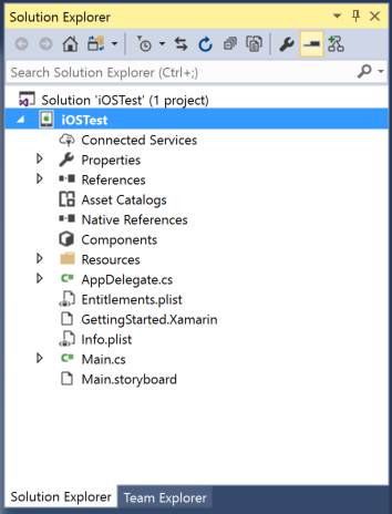 Right-click on the Project Name in the Solution Explorer and select Properties