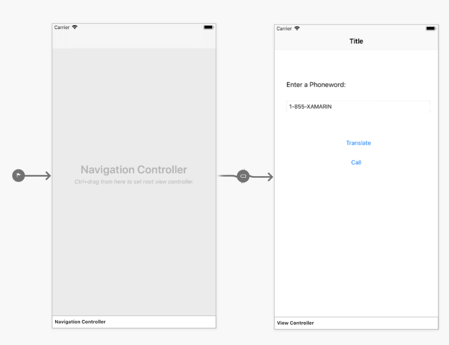 The ViewController is now the navigation controllers Root view controller